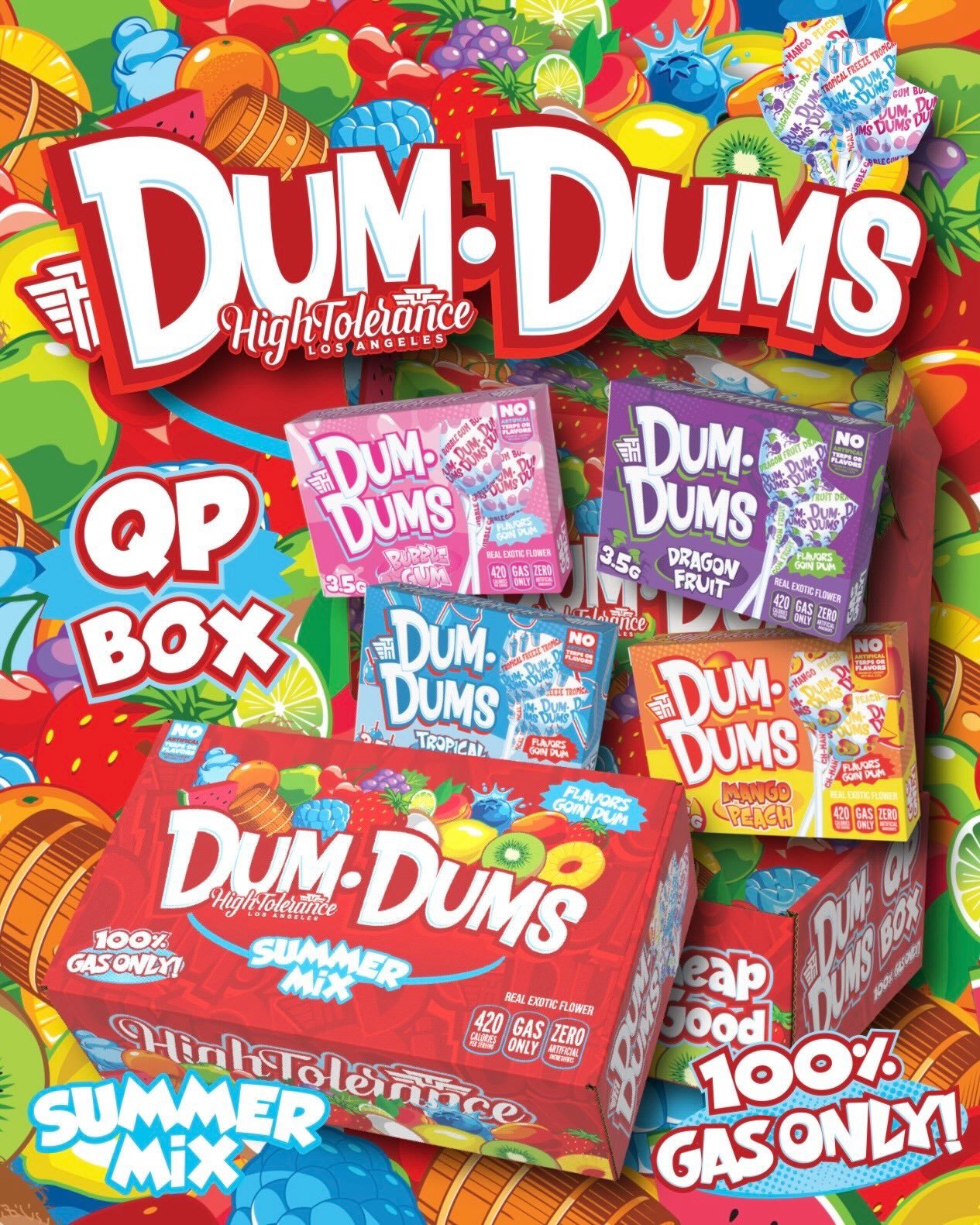 HIGH TOLERANCE DUM DUMS HIGH TOLERANCE DUM DUMS